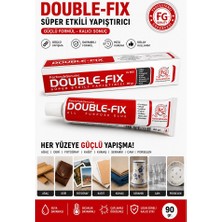 Artlantis Sıvı Yapıştırıcı 90 gr Tüp Double-Fix Çok Amaçlı Kuvvetli Yapıştırıcı 1 Adet Okul Büro Yapıştırıcısı Kağıt Karton