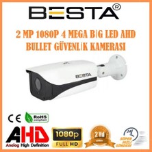 Nurton 2 Mp 1080P Dış Mekan Ahd Full Hd Gece Görüşlü Güvenlik Kamerası