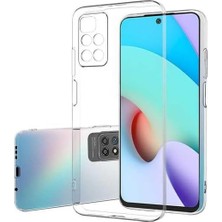 Belirtilmemiş ile Uyumlu Şeffaf Clear Silikon Yüksek Kalite Darbeye Dayanıklı Şık Telefon Kılıfı (Xiaomi Redmi 10 2022)