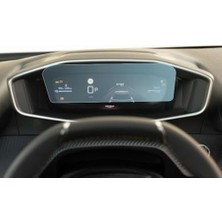 Belirtilmemiş Peugeot 2008 Gt Uyumlu 10 Inç 3D Gösterge Paneli Ekran Koruyucu Nano