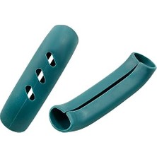 Belirtilmemiş 6 Paket Silikagel Pot Kolu Kapakları 3 Inç Kapak Kolu Kapakları Yeşil Kolu Tutucu Kavrama Isı Yalıtım Kolu Kapağı Için Tava, Pot
