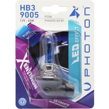 Belirtilmemiş Ampul Hb3 9005 12V 65W Xen Vision (Tekli Blister) (Beyaz Işık) 6000K Pht PH5595 Dv B1