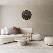 Nurton Gold Standart Gold Rakamlı 52 x 52 cm Duvar Saati