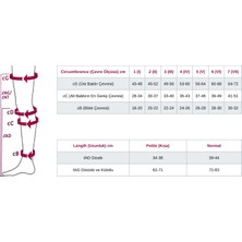 Bezos Plus Dizaltı Varis Çorabı - Ccl2 - Burnu Açık - Kaşmir - 4 Numara - Kısa (Petite)
