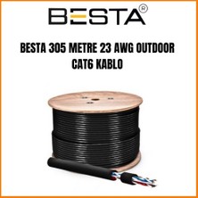 Nurton 305 Metre 23 Awg Outdoor Cat6 Kablo