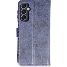 Nurton Mey Ithalat®  Samsung Galaxy M34 5g Kılıf Trend S Plus Kapaklı Kılıf - Lacivert