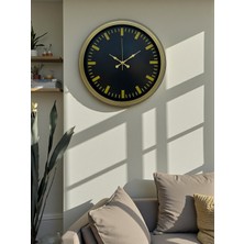 Nurton Vintage 40 cm Metal Modern Duvar Saati