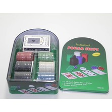 Morado Se siente Perfecto Poker Oyunu 120 Chip ve 2 Adet Iskambil Oyun Setine Sahip Poker Oyunu ALK2542