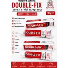 Artlantis Sıvı Yapıştırıcı 90 gr Tüp Double-Fix Çok Amaçlı Kuvvetli Yapıştırıcı 2 Adet Okul Büro Yapıştırıcısı Kağıt Karton
