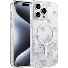 Nurton Mey Ithalat®   iPhone 15 Pro Max Misk Simli Magsafe Kapak - Desen 3