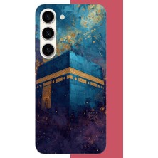 Aksesuarist Samsung Galaxy S23 Uyumlu Kabe1 Baskılı Silikon Kılıf