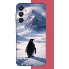 Aksesuarist Samsung Galaxy A25 Uyumlu Nihilist Penguen2 Baskılı Silikon Kılıf