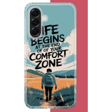 Aksesuarist Samsung Galaxy A16 Uyumlu Konfor Alanı Baskılı Silikon Kılıf