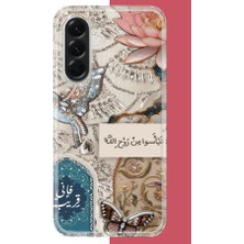 Aksesuarist Samsung Galaxy A16 Uyumlu Taşlı Kuş Baskılı Silikon Kılıf