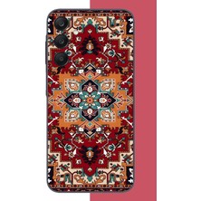 Aksesuarist Samsung Galaxy A25 Uyumlu Halı1 Baskılı Silikon Kılıf