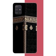Aksesuarist Samsung Galaxy A51 Uyumlu Kabe4 Baskılı Silikon Kılıf