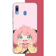 Aksesuarist Samsung Galaxy A20-A30 Uyumlu Kawaii Küçük Kız2 Baskılı Silikon Kılıf