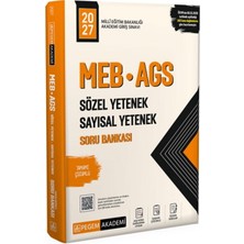 Akm Kitap 2027 Meb Ags Sözel Yetenek Sayısal Yetenek Soru Bankası Pegem Yayınları