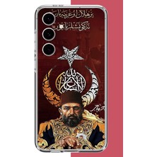 Aksesuarist Samsung Galaxy S24 Fe Uyumlu Abdulhamit Baskılı Silikon Kılıf