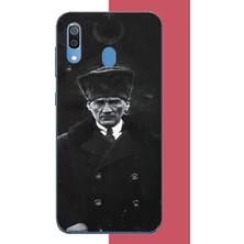 Aksesuarist Samsung Galaxy A20-A30 Uyumlu Atatürk 2 Baskılı Silikon Kılıf