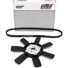 PTP Massey Ferguson 135-148-240VANTİLATÖR Kanadı Pervane ve 13X1250 Tırtıllı Kayış