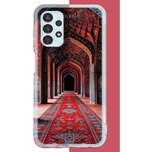 Aksesuarist Samsung Galaxy A13 Uyumlu Osmanlı Mimarı Baskılı Silikon Kılıf