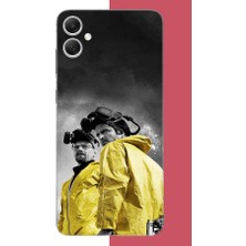 Aksesuarist Samsung Galaxy A05 Uyumlu Breaking Bad1 Baskılı Silikon Kılıf