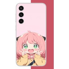 Aksesuarist Samsung Galaxy S23 Fe Uyumlu Kawaii Küçük Kız2 Baskılı Silikon Kılıf