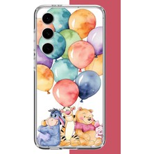 Aksesuarist Samsung Galaxy S24 Fe Uyumlu Winnie The Pooh.jpeg Baskılı Silikon Kılıf