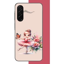 Aksesuarist Samsung Galaxy A26 Uyumlu Minik Balerin2 Baskılı Silikon Kılıf