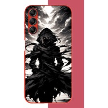 Aksesuarist Samsung Galaxy A14 Uyumlu Karanlık Gölge Anime Karakter Baskılı Silikon Kılıf