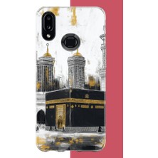 Aksesuarist Samsung Galaxy A10S Uyumlu Kabe6 Baskılı Silikon Kılıf