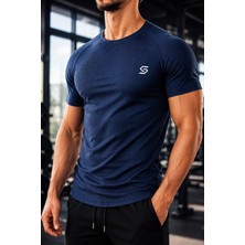 Sapeur Erkek Premium Ribana Compression Spor ve Günlük Tişört - Ultra Esnek ve Nefes Alan