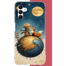 Aksesuarist Samsung Galaxy A04S Uyumlu Küçük Prens4 Baskılı Silikon Kılıf