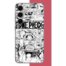 Aksesuarist Samsung Galaxy S24 Uyumlu Onepiece Kolaj Baskılı Silikon Kılıf