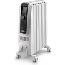 TeknoKapsül De'longhi Dragon 4 Pro 2000W 8 Dilimli Yağlı Isıtıcı Radyatör Beyaz