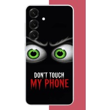Aksesuarist Samsung Galaxy S25 Uyumlu Telefonuma Dokunma1.jpeg Baskılı Silikon Kılıf