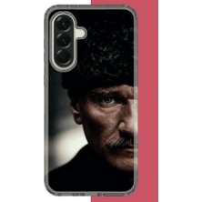 Aksesuarist Samsung Galaxy A16 Uyumlu Atatürk4 Baskılı Silikon Kılıf
