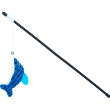 Gelalsat Eastland  Otlu Peluş Balık  Oltası 45 cm