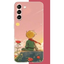 Aksesuarist Samsung Galaxy S21 Uyumlu Küçük Prens3 Baskılı Silikon Kılıf