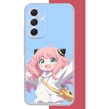 Aksesuarist Samsung Galaxy A17 Uyumlu Kawaii Pembe Saçlı Kız Baskılı Silikon Kılıf