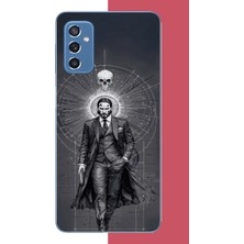Aksesuarist Samsung Galaxy M52 Uyumlu Baba Yaga Baskılı Silikon Kılıf
