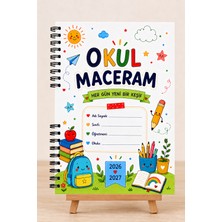 Beticraft A5 Spiralli Okul Defteri, 40 Yaprak 80 Sayfa, Çizgili Defter
