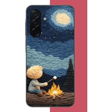 Aksesuarist Samsung Galaxy A26 Uyumlu Küçük Prens Baskılı Silikon Kılıf