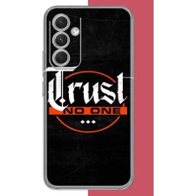 Aksesuarist Samsung Galaxy A17 Uyumlu Kimseye Güvenme Baskılı Silikon Kılıf