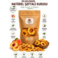 Anatolia Nuts Şeftali Kurusu – Dilimlenmiş Natürel Kurutulmuş Şeftali – Kuru Meyve Atıştırmalık