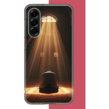 Aksesuarist Samsung Galaxy A56 Uyumlu Huzur Dua Baskılı Silikon Kılıf