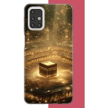 Aksesuarist Samsung Galaxy M31S Uyumlu Kabe5 Baskılı Silikon Kılıf