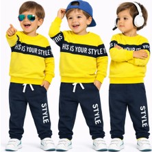 Pelops Erkek Bebek Spor Eşofman Takım