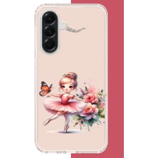 Aksesuarist Samsung Galaxy A16 Uyumlu Minik Balerin2 Baskılı Silikon Kılıf
